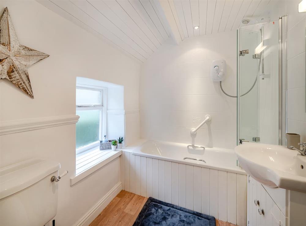 Shower room at Dalton Cottage in Bassenthwaite, near Keswick, Cumbria