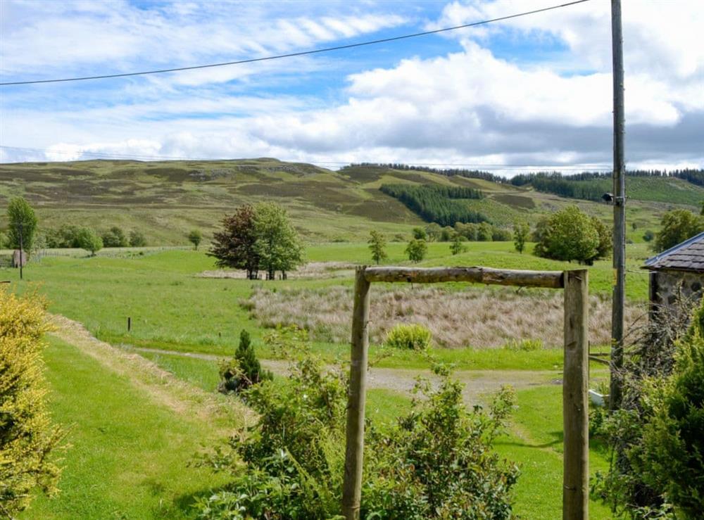 Wonderful countryside views at Dalvanie Mill in Blairgowrie, Perthshire
