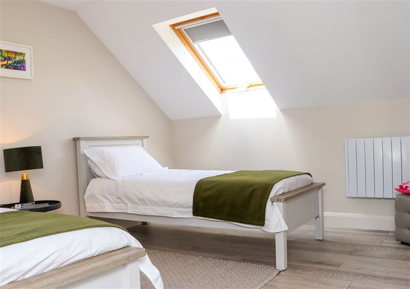 One of the 2 bedrooms at Dalys Back House, Ballyporeen