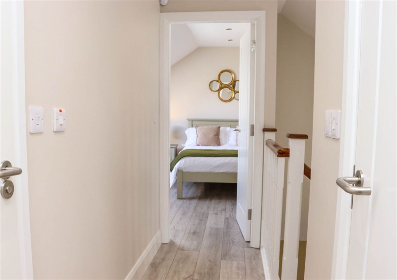 One of the bedrooms at Dalys Back House, Ballyporeen