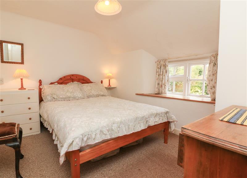 One of the bedrooms at Damson Cottage, Nether Stowey