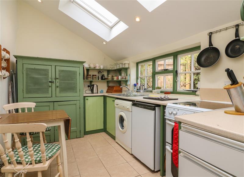 This is the kitchen at Damson Cottage, Nether Stowey