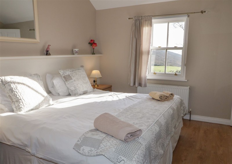 One of the 2 bedrooms at Dan Whites Cottage, near Rostrevor