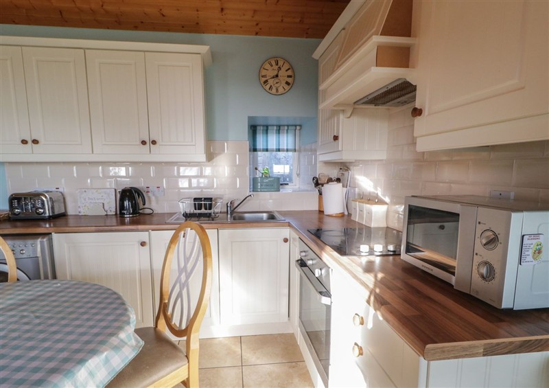 The kitchen at Dan Whites Cottage, near Rostrevor