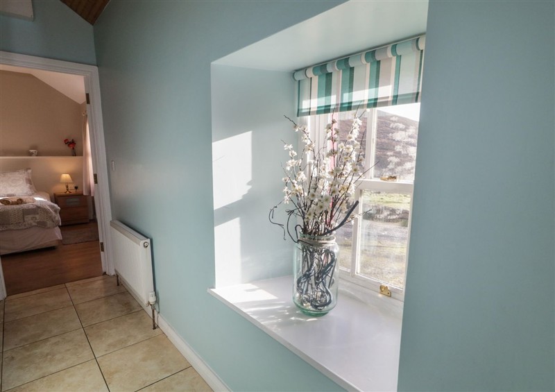 The living area at Dan Whites Cottage, near Rostrevor