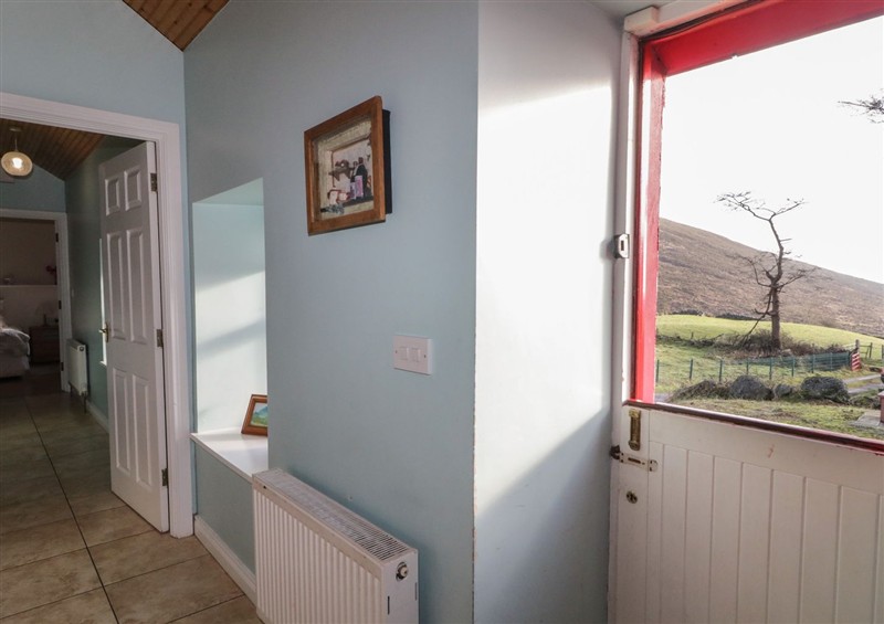 This is a bedroom at Dan Whites Cottage, near Rostrevor