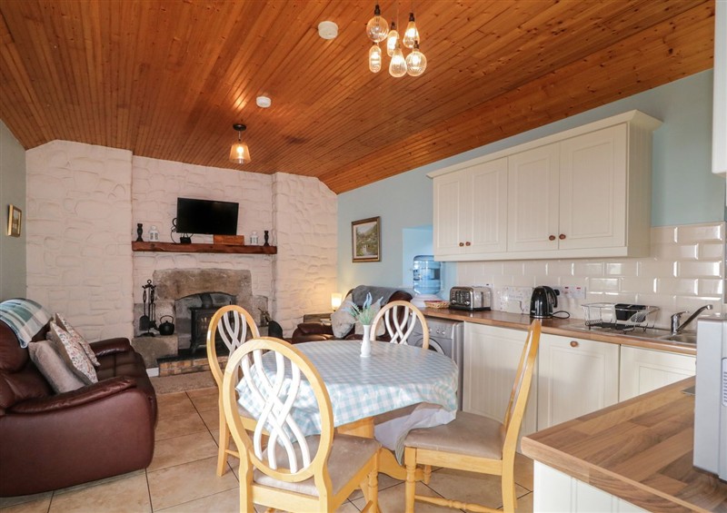 This is the kitchen at Dan Whites Cottage, near Rostrevor