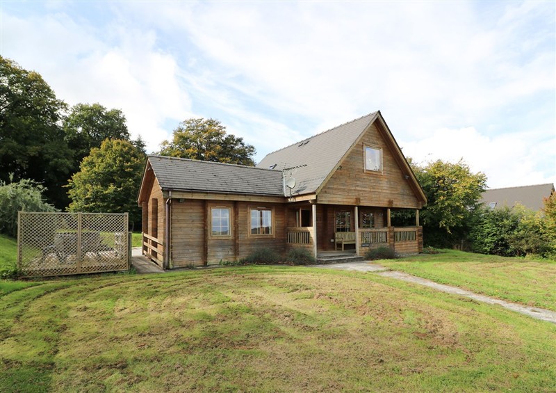The garden in Dan Y Coed at Dan Y Coed, Beggars Bush near Presteigne