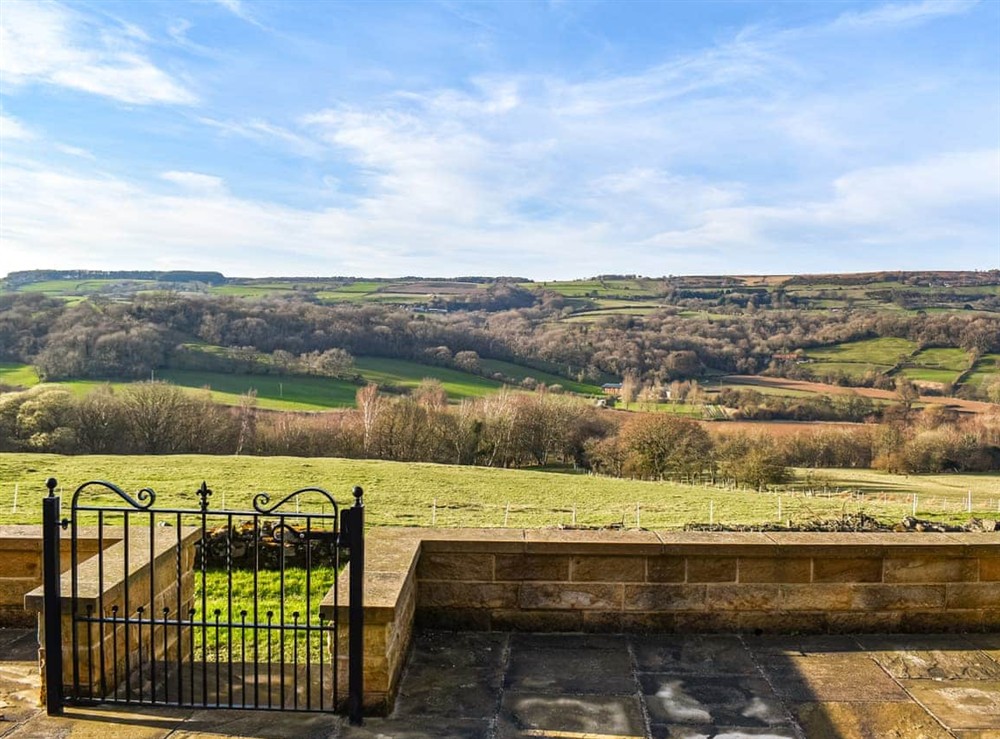 View at Dandelion Cottage in Grosmont, Near Whitby, North Yorkshire