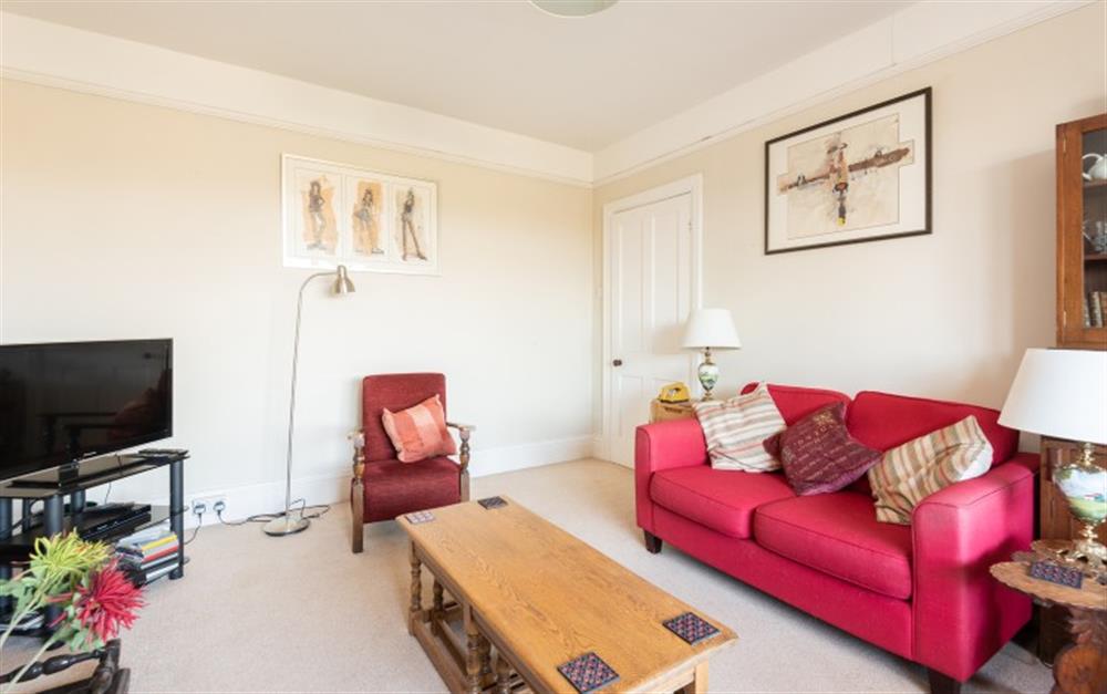 This is the living room at Danecroft in Brixham