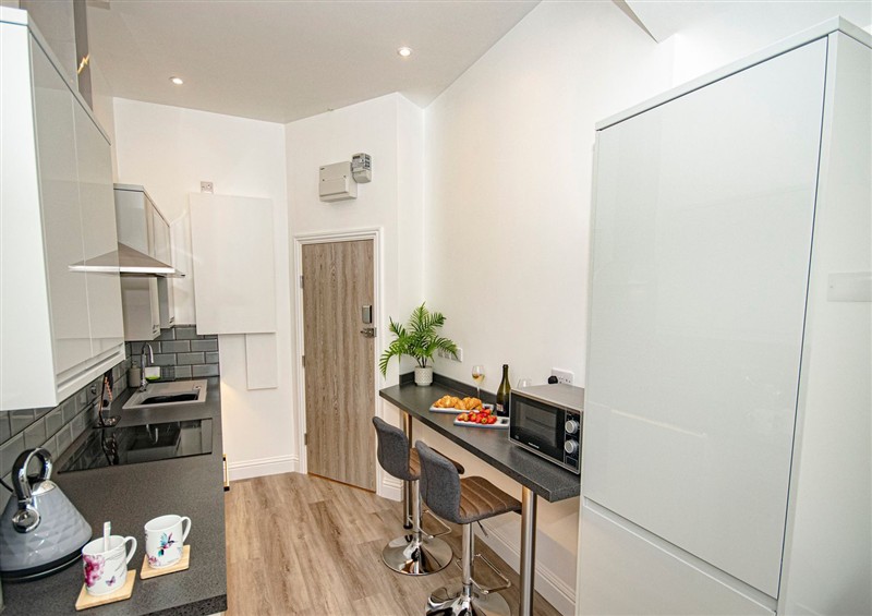 The kitchen at Daniel Chambers, Camborne