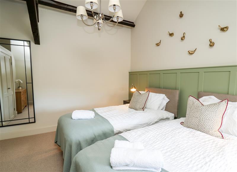 One of the 2 bedrooms at Dant Y Llew, Bow Street