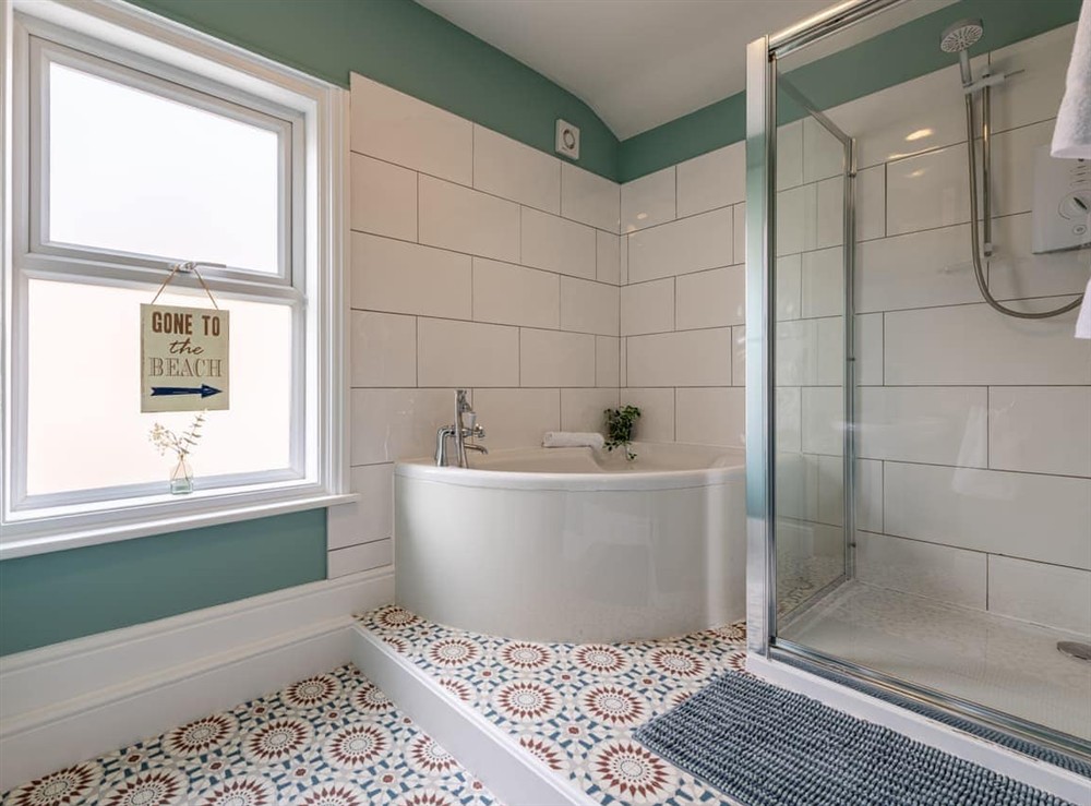 Bathroom at Darcey House in Scarborough, North Yorkshire