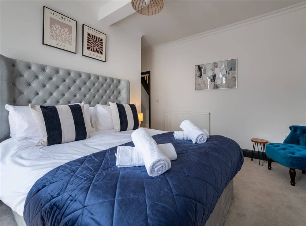 Double bedroom at Darcey House in Scarborough, North Yorkshire