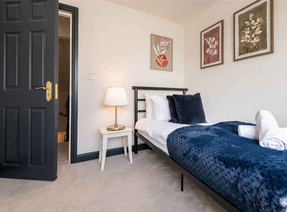 Twin bedroom at Darcey House in Scarborough, North Yorkshire