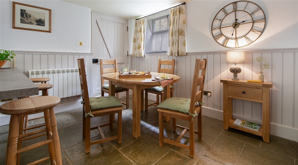 The dining area at Darfar in Nr Ashbourne, Derbyshire