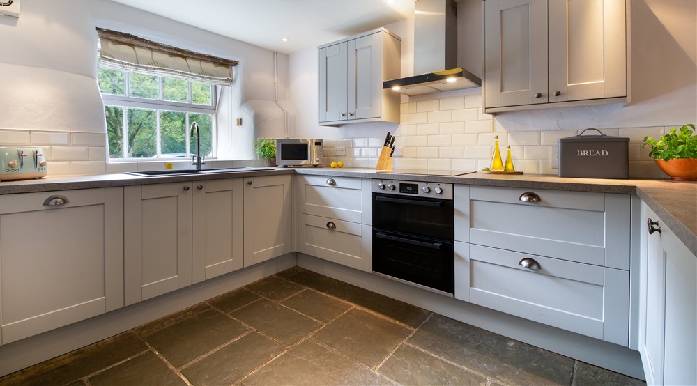 The kitchen area at Darfar in Nr Ashbourne, Derbyshire