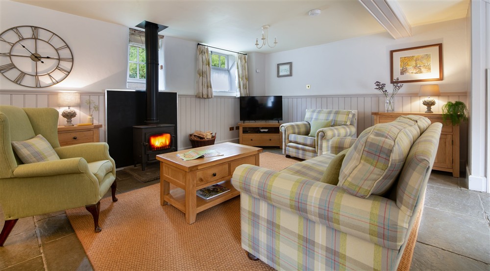 The sitting area at Darfar in Nr Ashbourne, Derbyshire