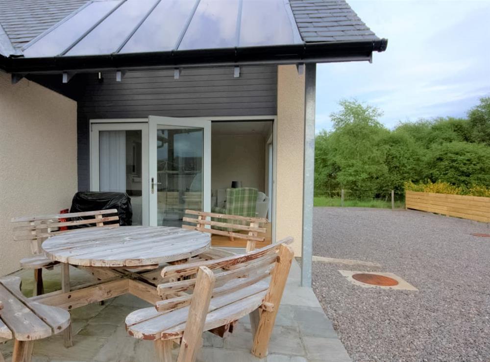 Outdoor area at Darna House in Tain, Ross-Shire