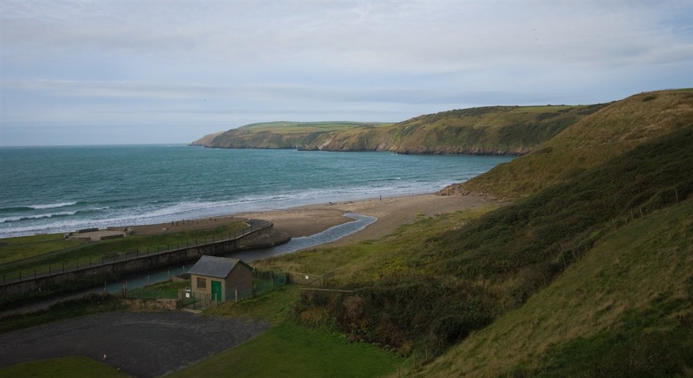 The view around Daron at Daron in Pwllheli, Gwynedd