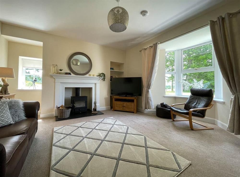 Main house living room at Darris Farmhouse in Scaniport, Inverness-Shire