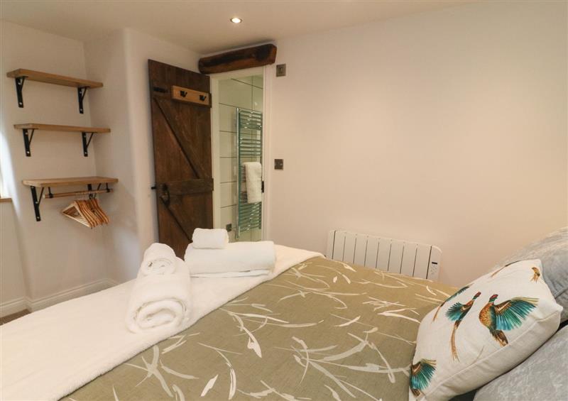 One of the 2 bedrooms at Darrowby Barn, Grassington