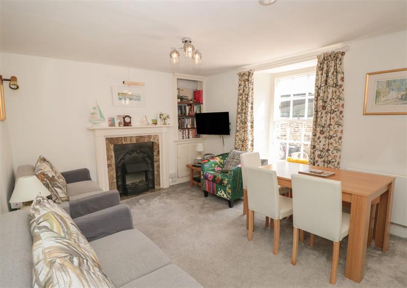 This is the living room at Dart Cottage, Dittisham