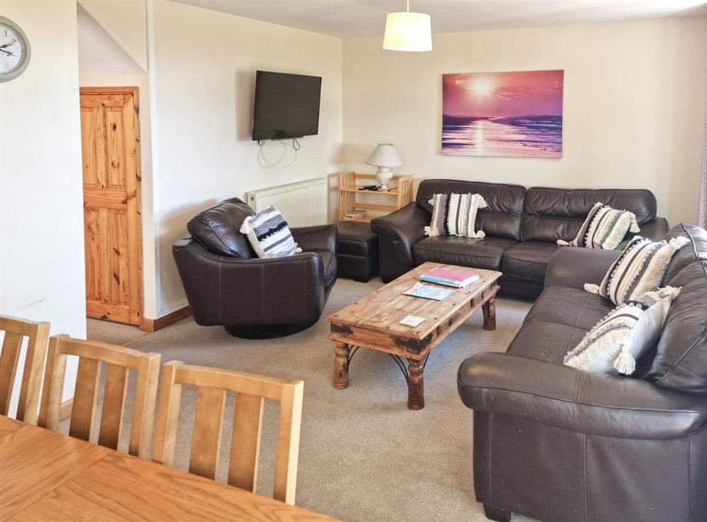 Living room/dining room at Dartmoor 3 in Honicombe, near Callington, Cornwall