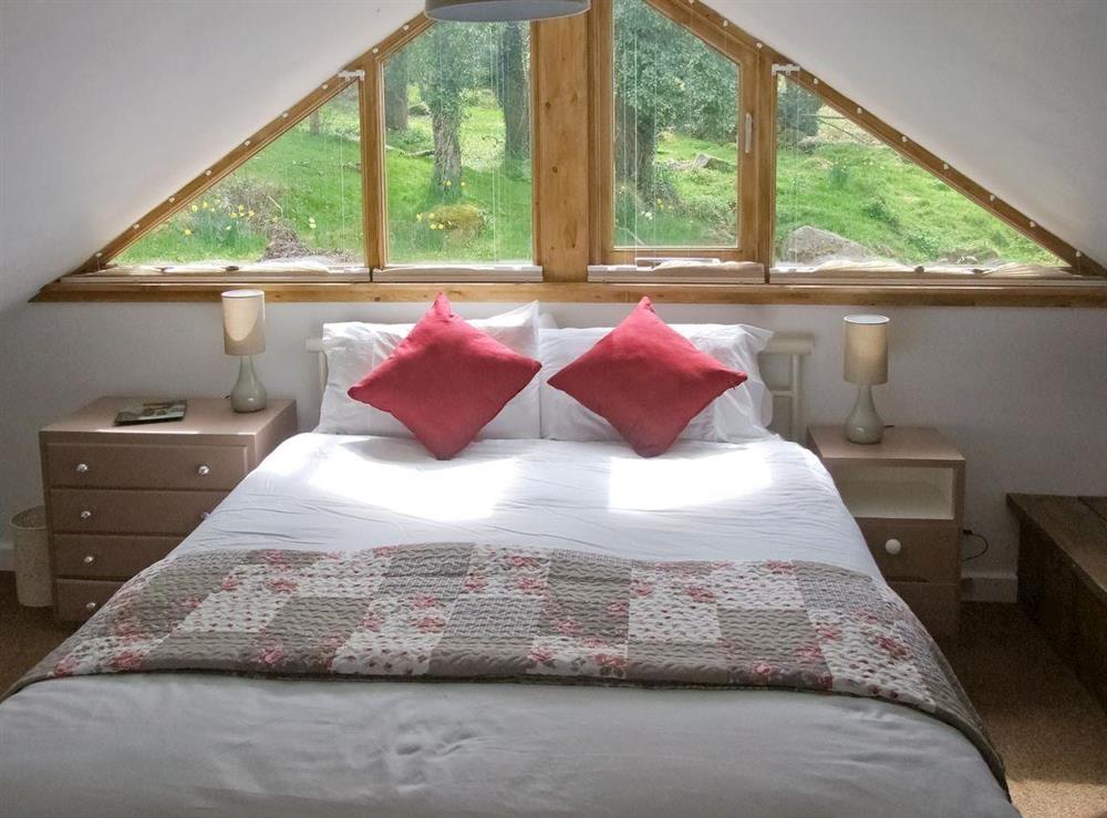 Comfortable double bedroom at Brook Lodge, 