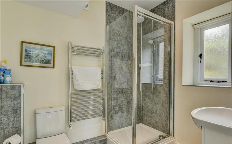 This is the bathroom at Dashel Cottage, Countisbury