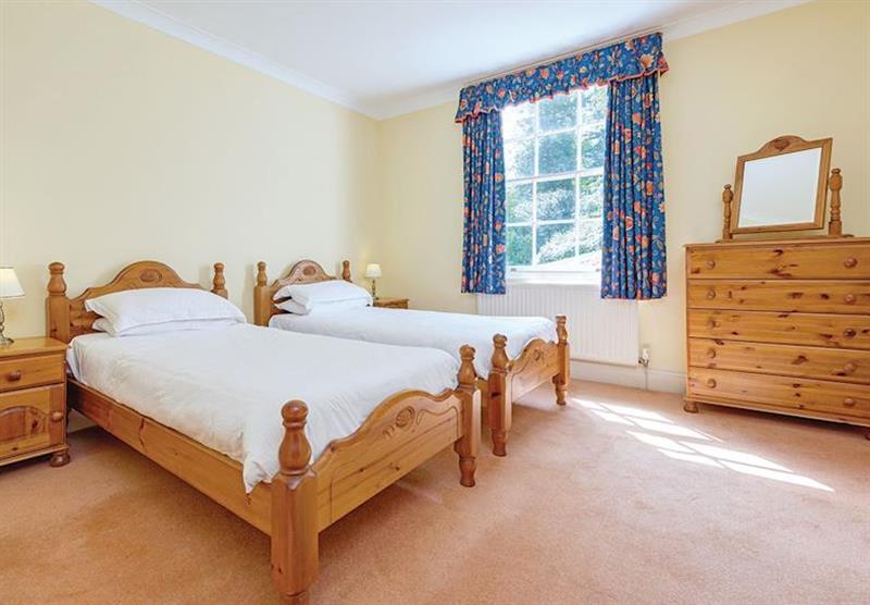 Twin bedroom in a Woodland View at Dawlish Warren Coastal Retreats in Dawlish, South Devon