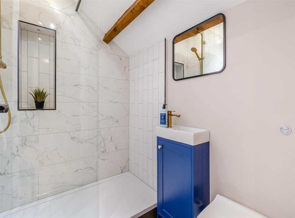 Bathroom at Deacons Apartment in Chapel-en-le-Frith, near Buxton, Derbyshire