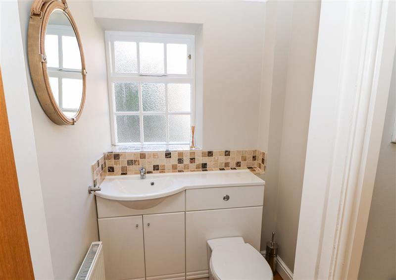 This is the bathroom at Deanery View, Staindrop