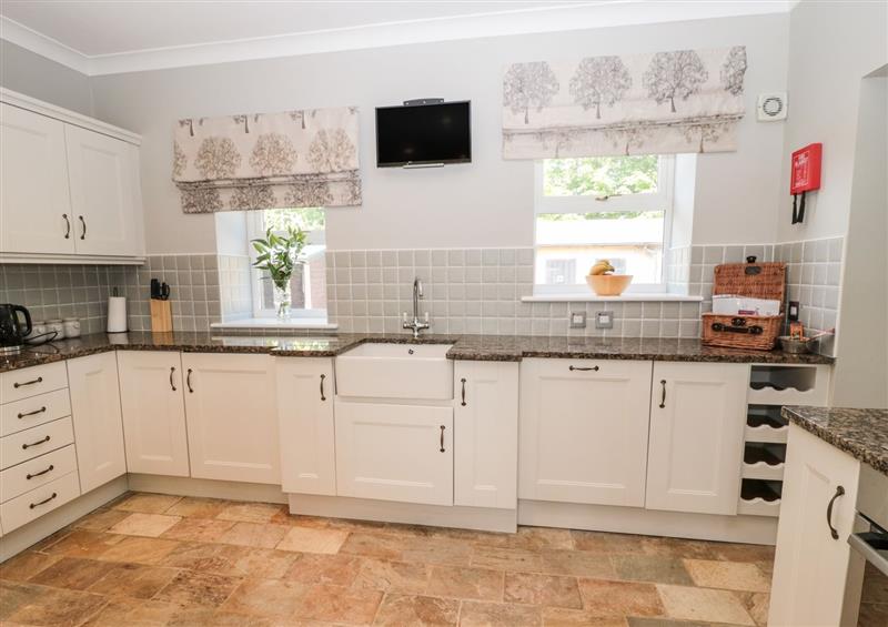 This is the kitchen at Deanrise, Shilbottle near Alnwick