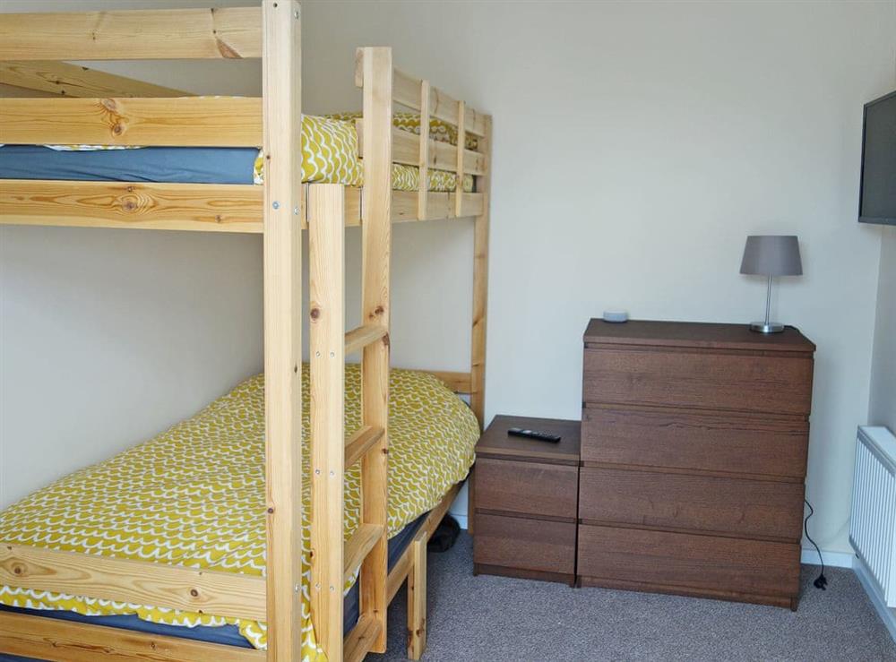 Bunk bedroom at Deany Apartment in Bridlington, North Humberside