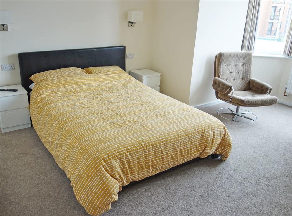 Double bedroom at Deany Apartment in Bridlington, North Humberside