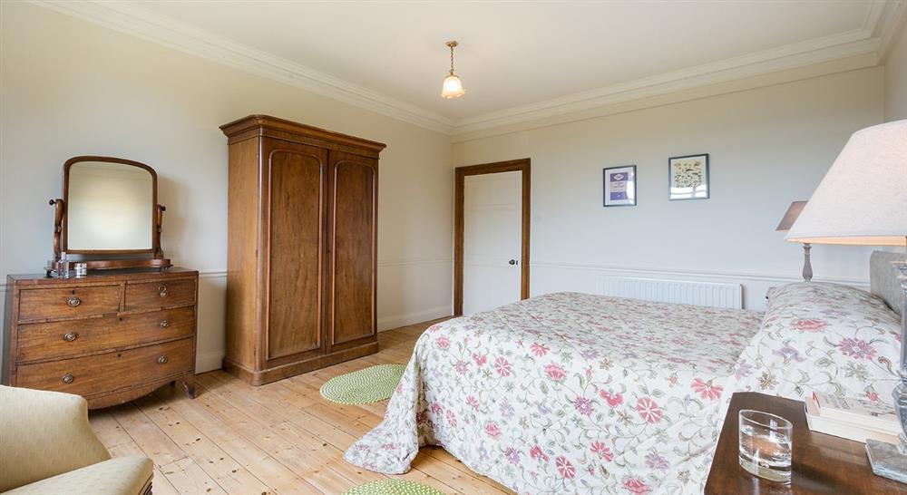 The first double bedroom at Deben View in Woodbridge, Suffolk