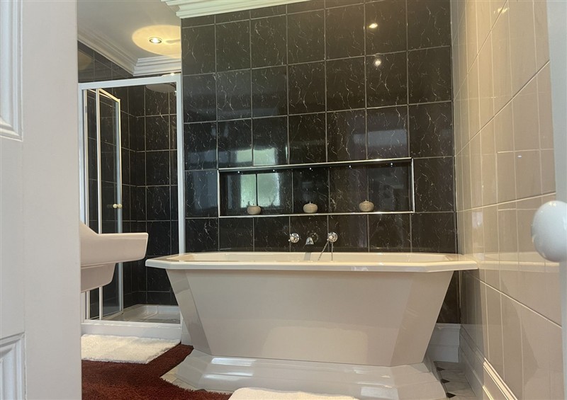 Bathroom at DeCressy Apartment, Par