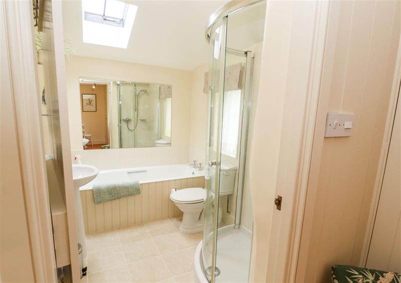 This is the bathroom at Deepdale Cottage, Bridge End near Dalston