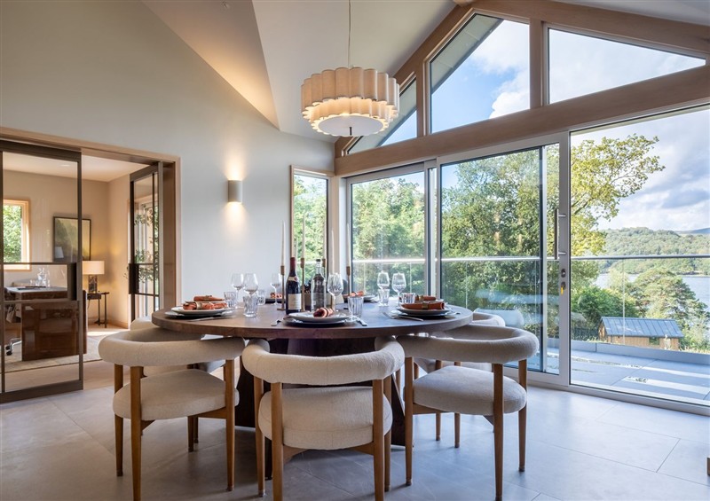 The dining room at Deer Close, Coniston