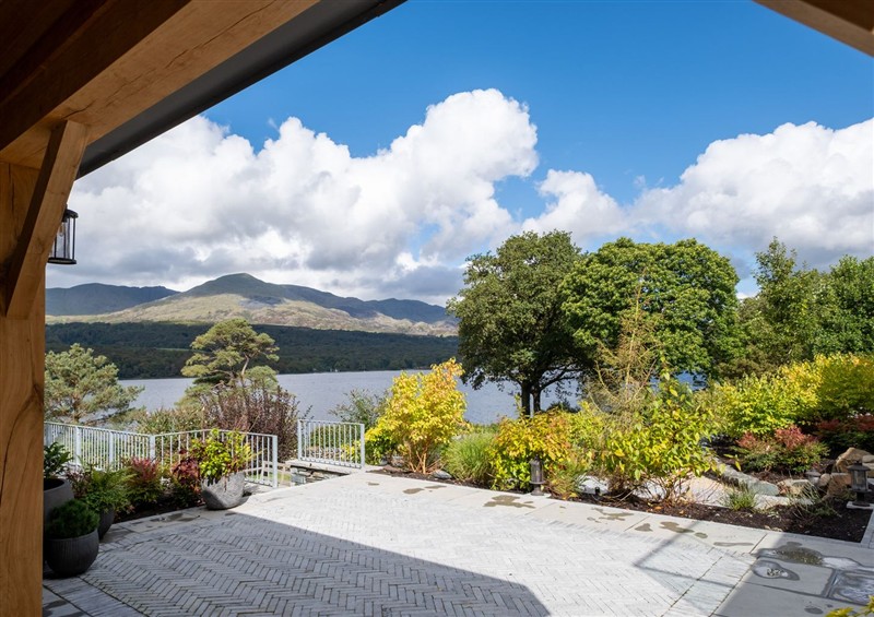 The garden at Deer Close, Coniston