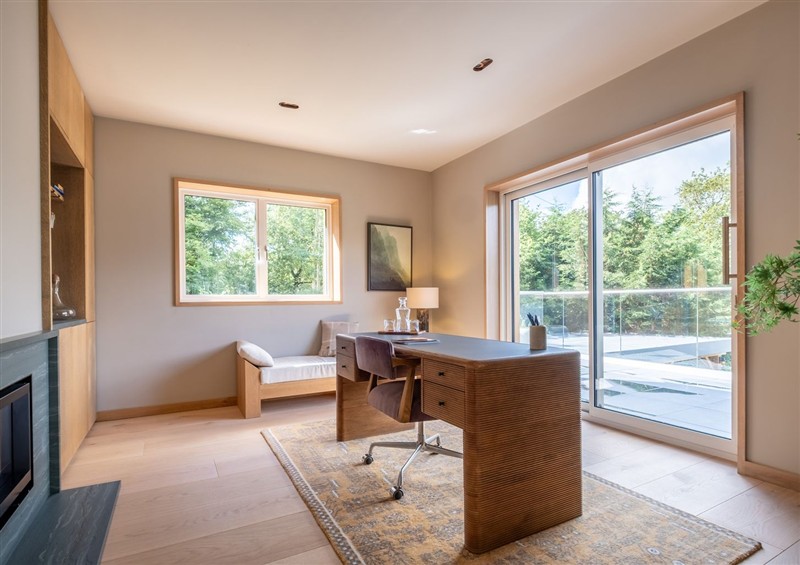 This is the living room at Deer Close, Coniston