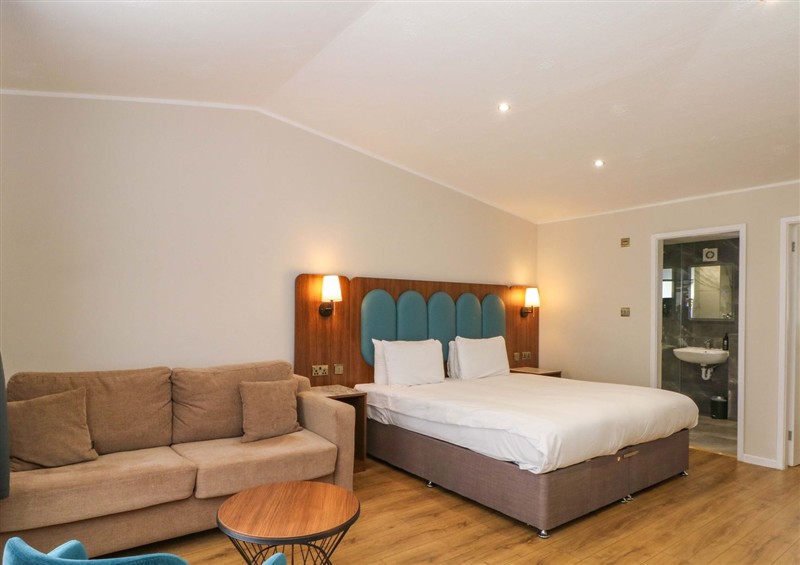 A bedroom in Deer Lodge at Deer Lodge, Charnock Richard near Heskin