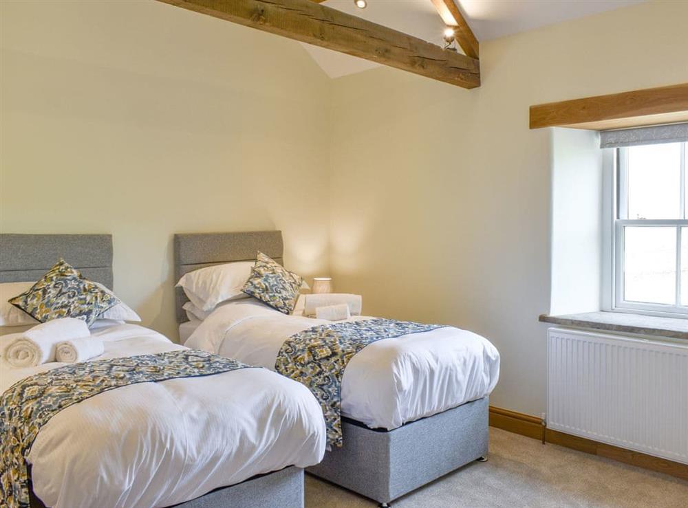Twin bedroom at Deer Park in Barker side, Grinton, North Yorkshire