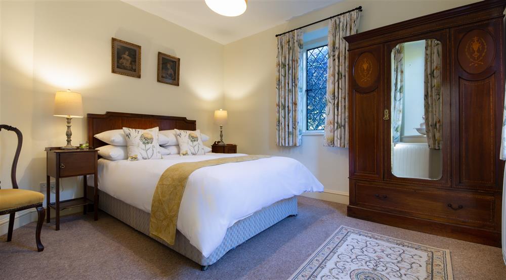 The double bedroom at Deer Park Lodge in Nr Northleach, Gloucestershire