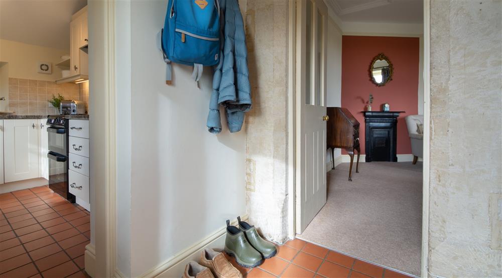 The hallway at Deer Park Lodge in Nr Northleach, Gloucestershire