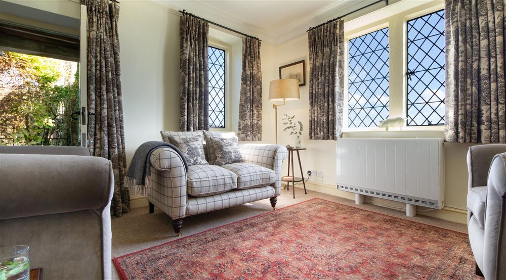 The sitting room at Deer Park Lodge in Nr Northleach, Gloucestershire