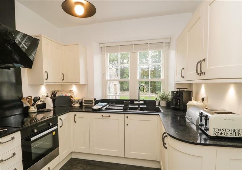 This is the kitchen at Deer Rise, Lakeside near Newby Bridge