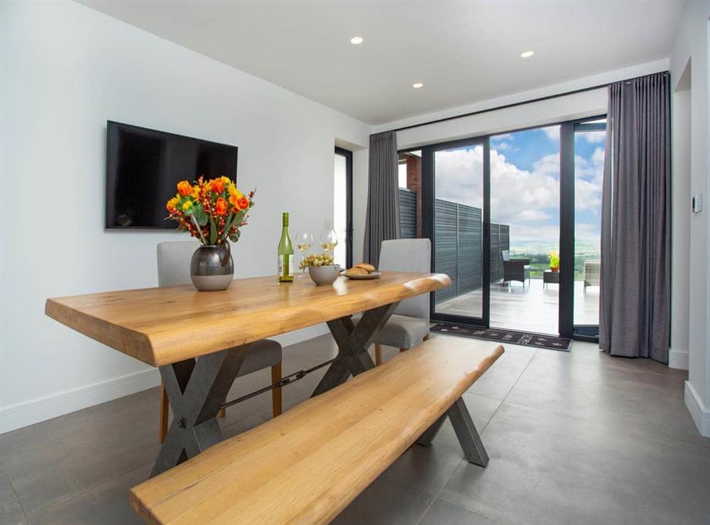 Dining Area at Deer View in Ottery St Mary, Devon