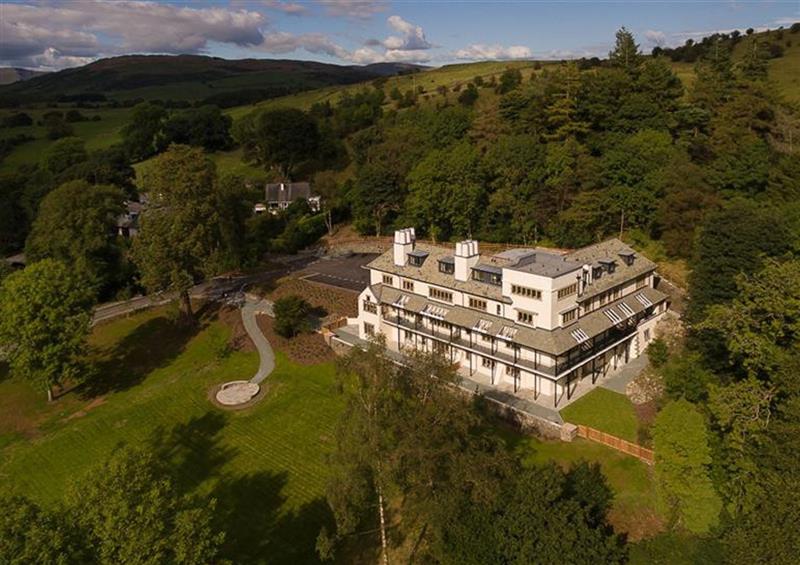 The setting of Deer Wood At Applethwaite Hall